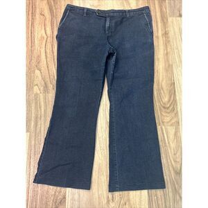 Dana Buchman Signature Womens Size 14‎ Dress Blue Jeans Mid Rise Dark Wash